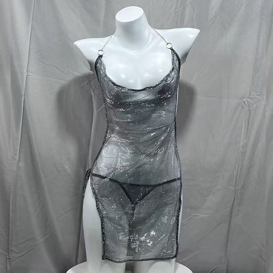 Reflection Translucent Skirt 水面倒影透视睡裙 1796