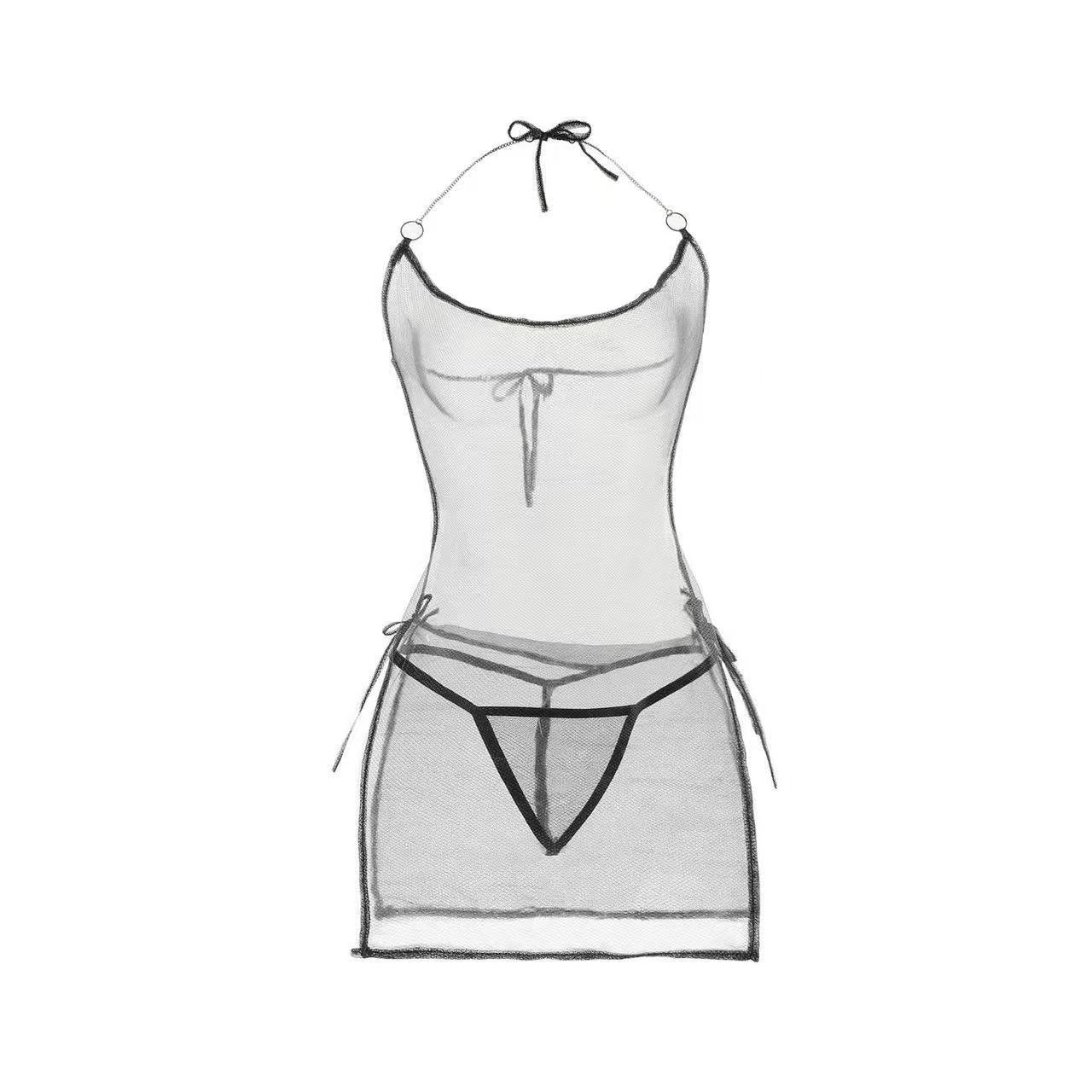 Reflection Translucent Skirt 水面倒影透视睡裙 1796