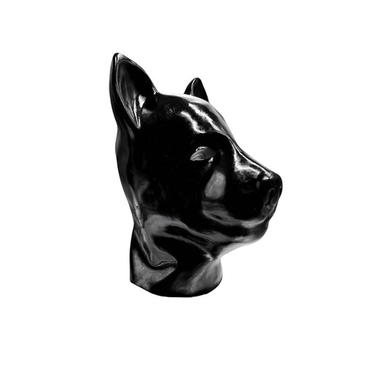 Latex Dog Puppy Mask Pet Play 乳胶狗头套 2014