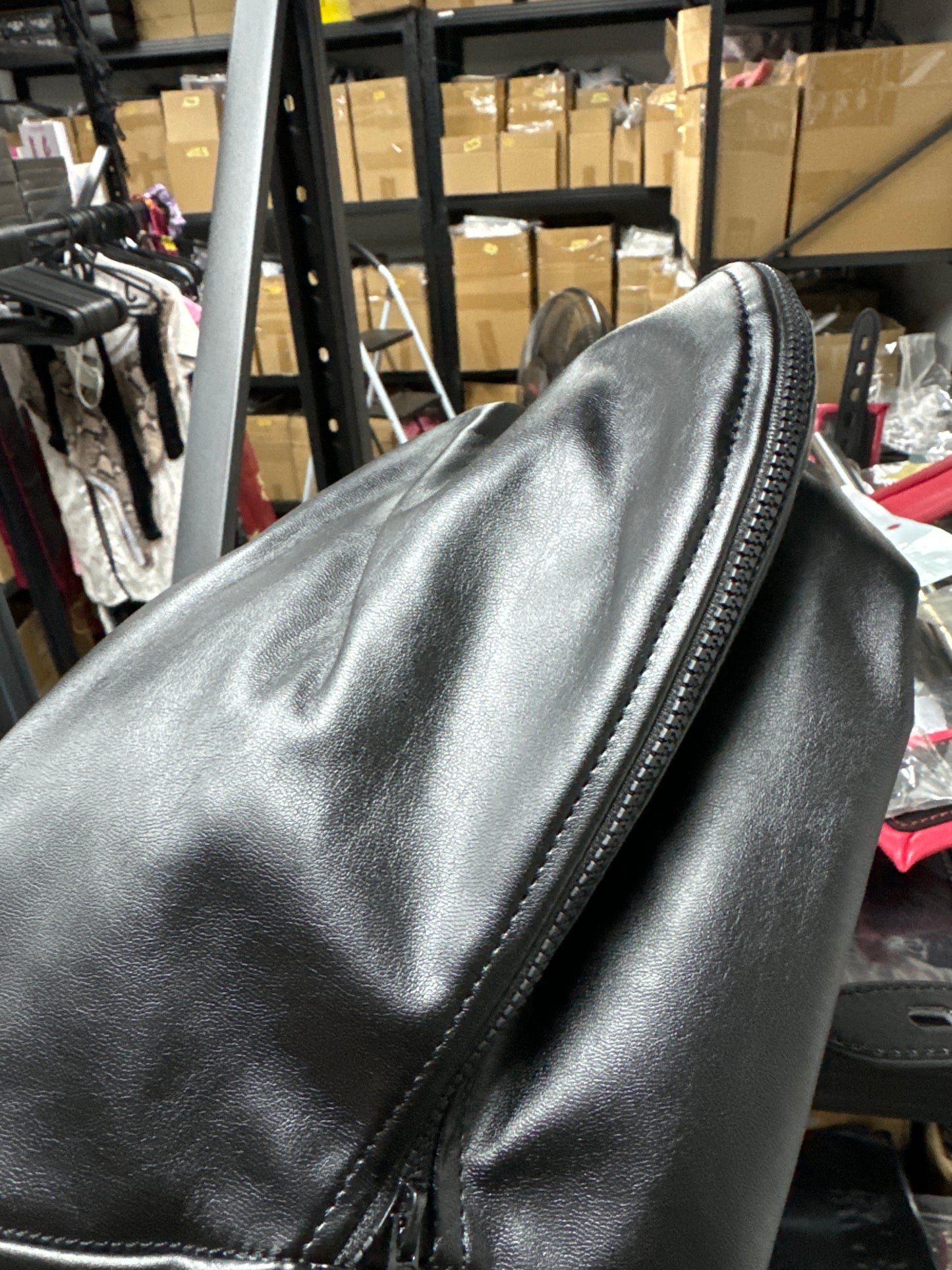Head Gear Leather Face Mask Restraint V2 皮革头部封闭口塞束缚调教 V2 BDSM 1496