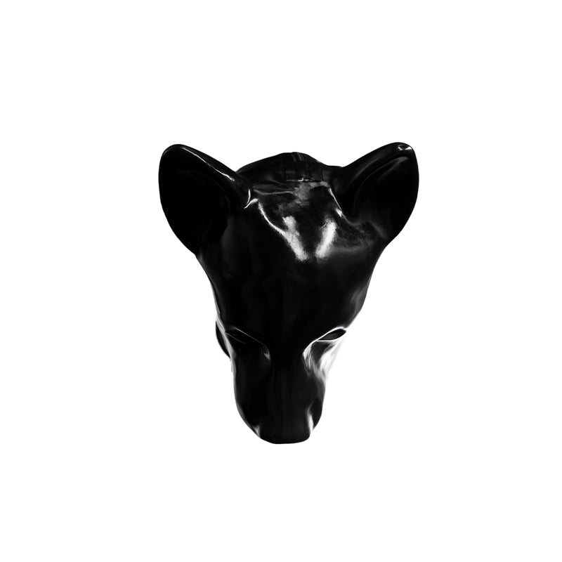 Latex Dog Puppy Mask Pet Play 乳胶狗头套 2014