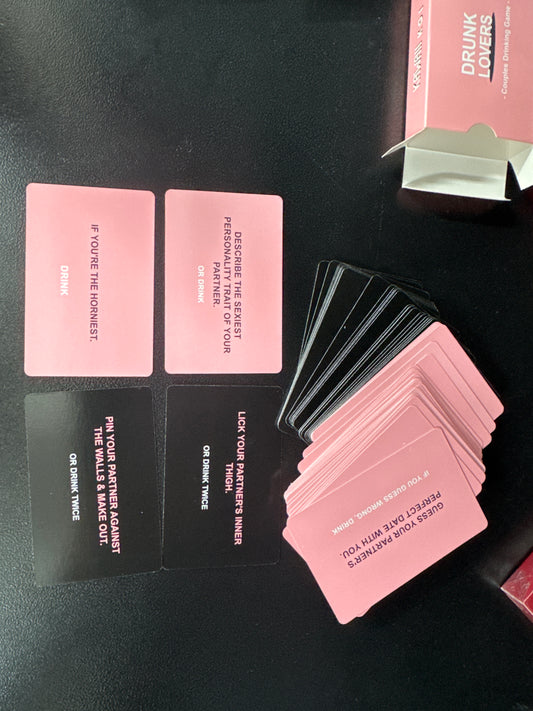 Drunk Lover Sexy Game Card Game 醉酒的爱英文版 1873