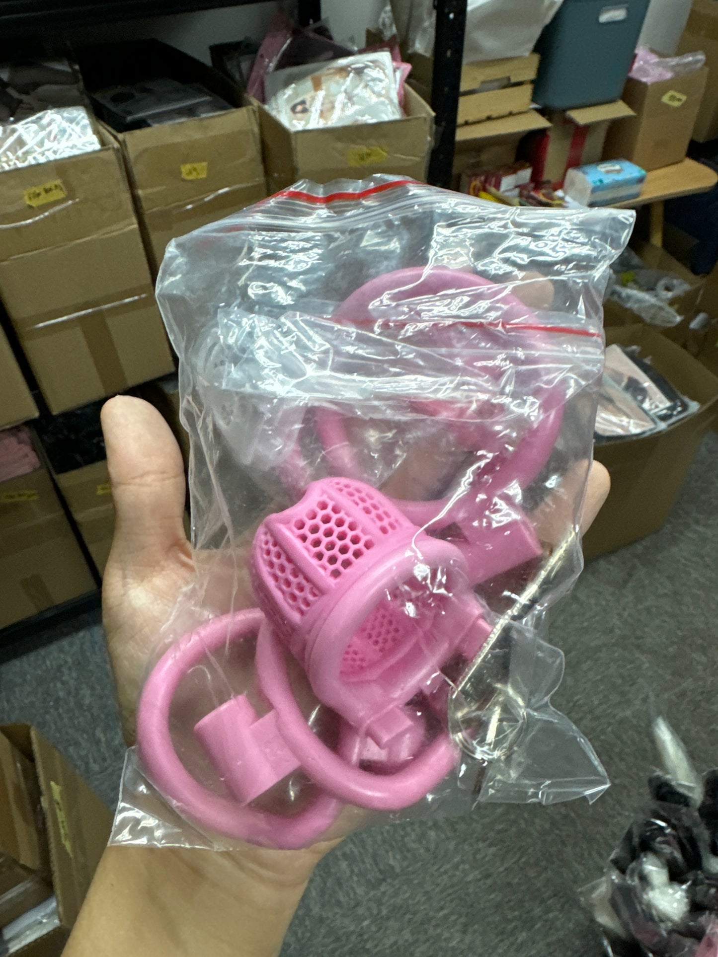 Bee-Have Chastity cuckold device male cage 3D Print 蜂巢贞操男用 BDSM 1706