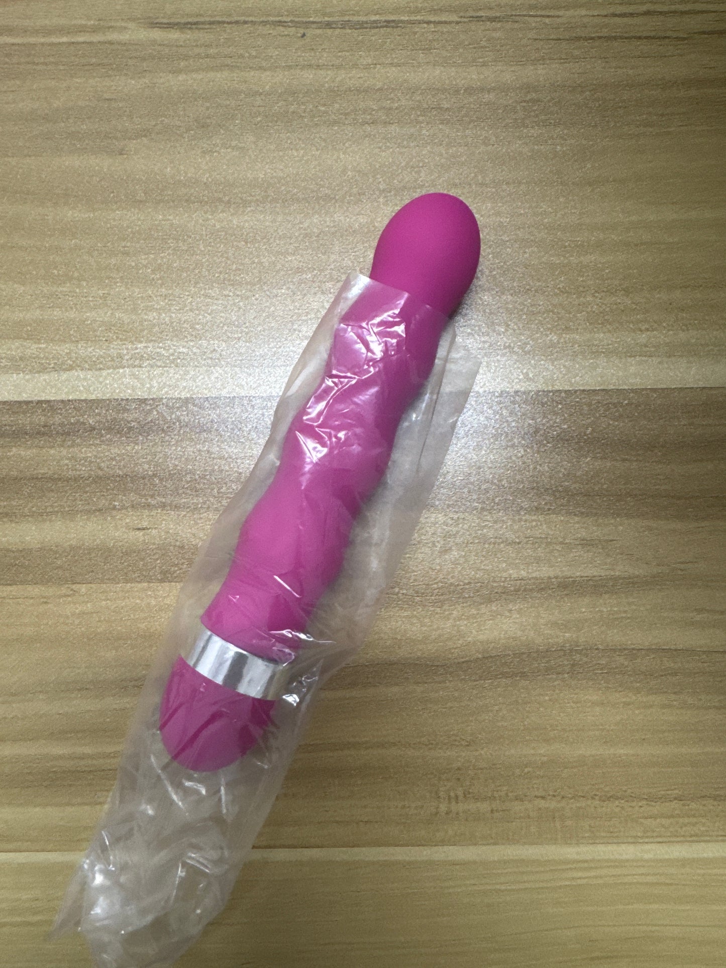 Pink Vibrator 粉色螺纹震动棒 1945