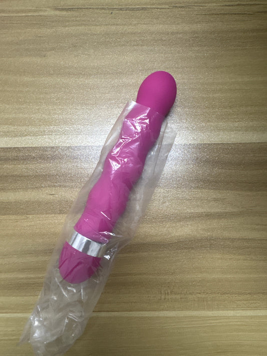 Pink Vibrator 粉色螺纹震动棒 1945