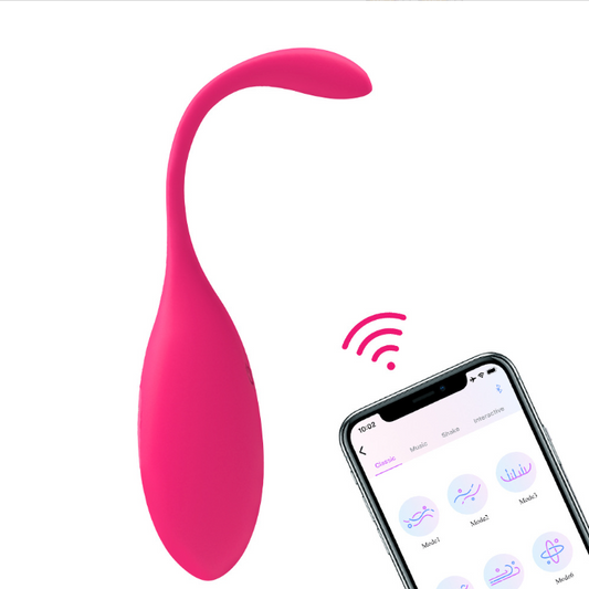 Purple wireless vibrator (Remote/App)紫色无线遥控跳蛋 1168