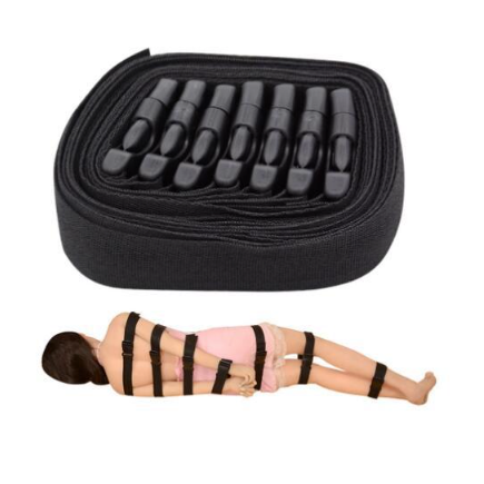 7 pc Stripes Bondage 7带调教捆绑 BDSM 1457