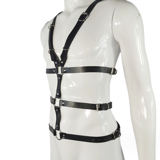 Harness Male Upper Body V2 情趣皮革男奴上身 V2 BDSM 1482