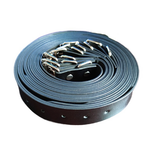 7 pc Leather Stripes Bondage V2 7条皮带调教捆绑 V2 BDSM 1484