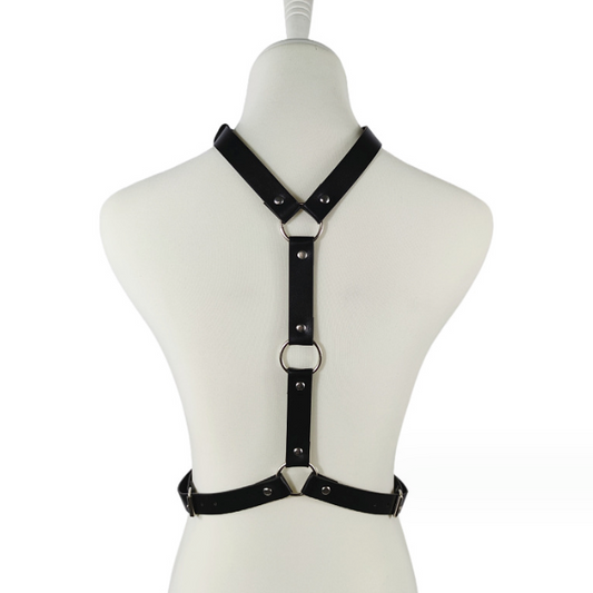 Harness Bondage V7 (Black/Pink) 情趣皮革全身V7 BDSM 1485