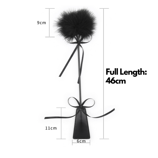 Ms Pearl‘s fury teasing whip spanking 挑逗黑色羽毛拍 BDSM 1497