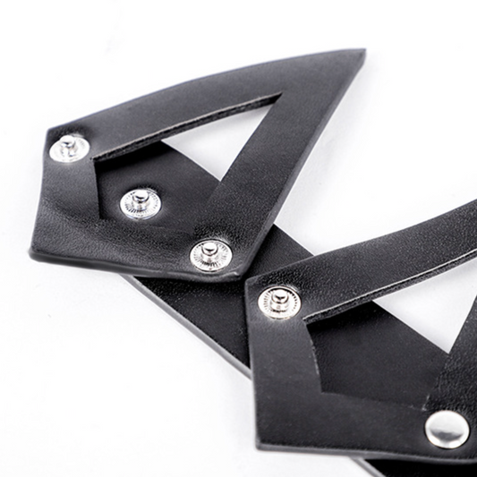 Queen PU Leather Head gear 女王皮质皇冠 BDSM 1501