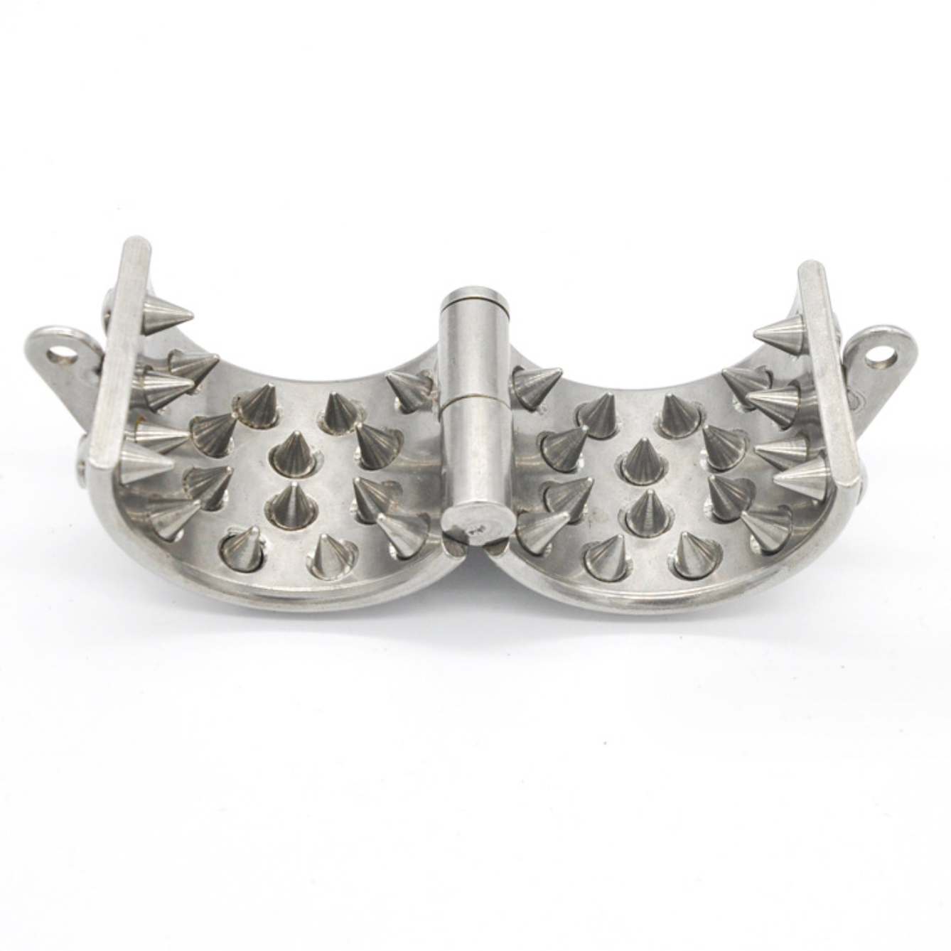 Medieval Stainless Steel Chastity Cuckold Device Male SPIKE Cage 中世纪不锈钢带刺贞操男用 BDSM 1504