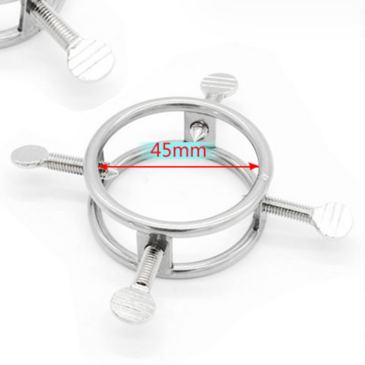 Medieval Stainless Steel Chastity Cuckold Device Male SPIKE Cage V2 中世纪不锈钢带刺贞操男用 V2 BDSM 1505