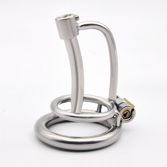 Medieval Stainless Steel Chastity Cuckold Device Male SPIKE Cage V3 中世纪不锈钢带刺贞操男用 V3 BDSM 1507