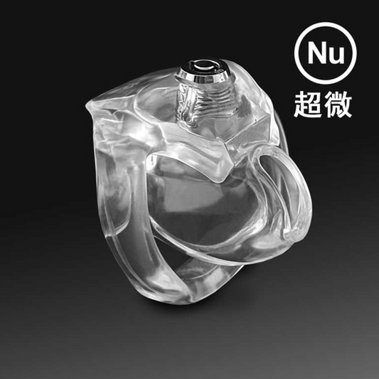 HT-V5 Transparent Chastity Cuckold Male cage HT-V5 贞操男用 BDSM 1385