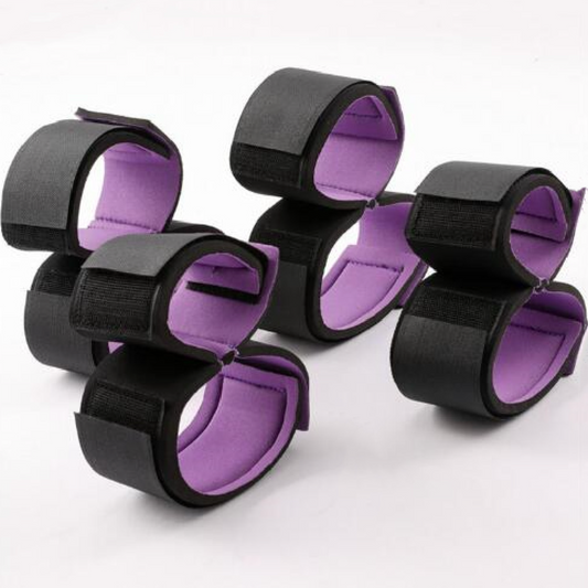 Bondage & Restraint (2 Pair) V3 手脚铐(2对)捆绑V3 BDSM 1075