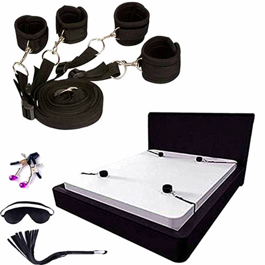 Bed bondage 床上绑带  BDSM 1206