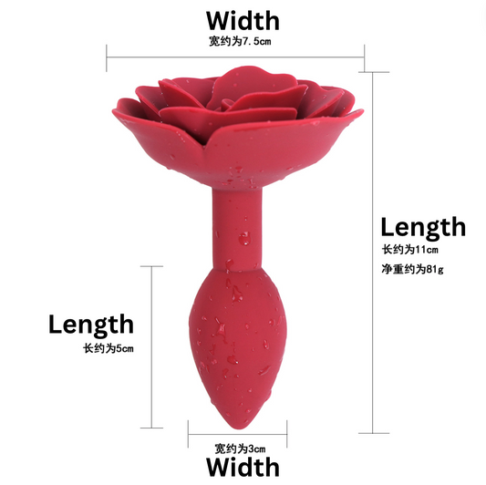 Rosey Anal Butt Plug 玫瑰肛塞 1582