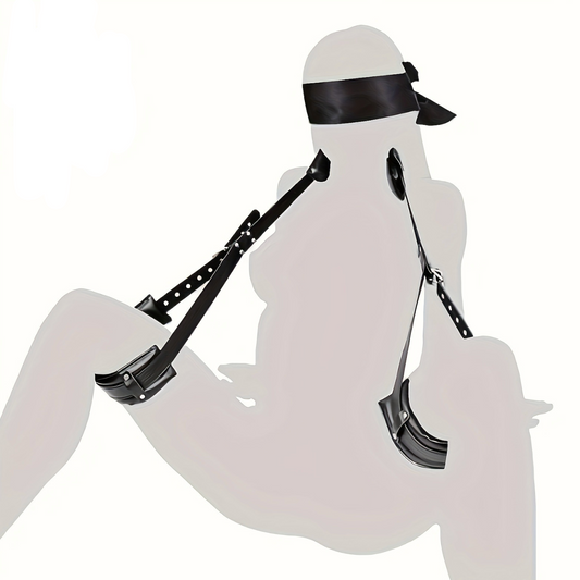 Bondage & Restraint V8 情趣皮革束缚带 V8 BDSM 1577