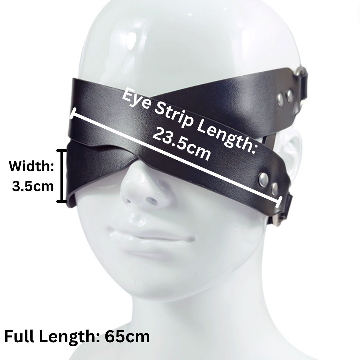 Eye/Face Mask PU Leather V7 PU皮革眼罩 V7 BDSM 1624