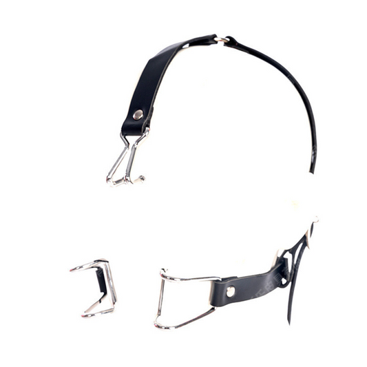 Mouth Opener Gag V2 鼻钩一体式口枷 BDSM V2 1638