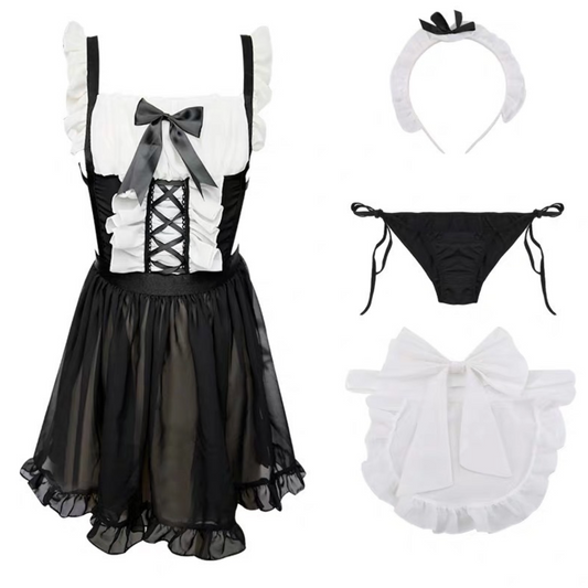 Naughty Maid Costume Uniform V3 俏皮女仆制服 V3 1620