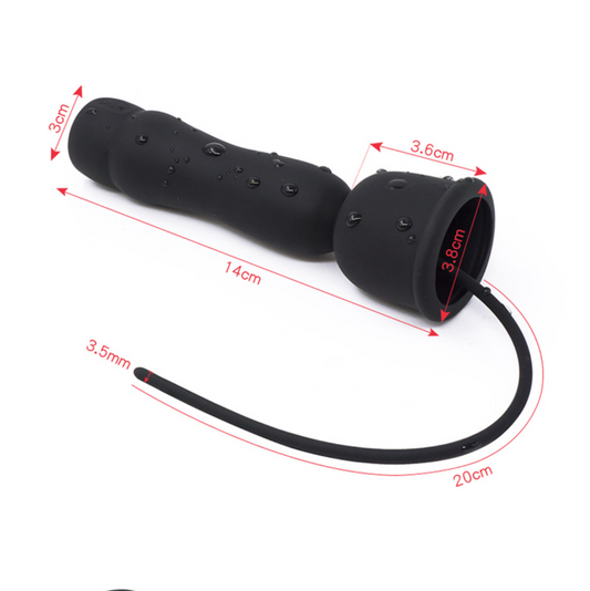 Urethral Horse Eye Ultrasounding Vibrator 16 Freq. V4 成人马眼16频震动 BDSM V4 1671