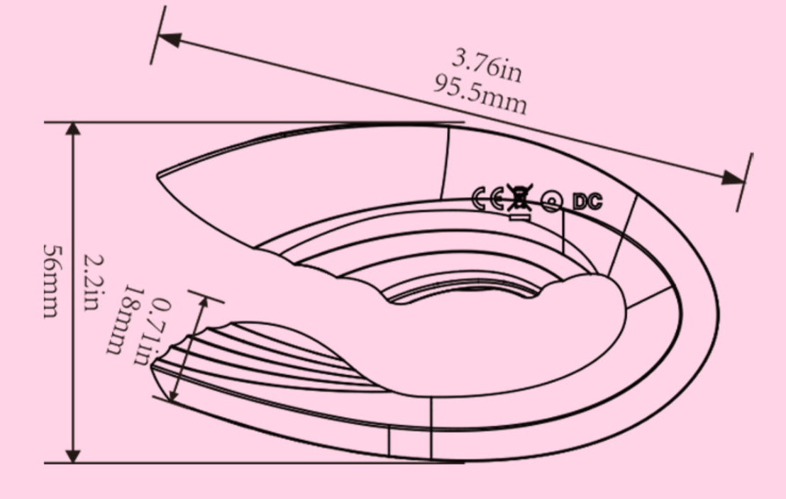 Super Shiok G Spot Vibrator V6 高潮天堂G点震动跳蛋 V5 1704