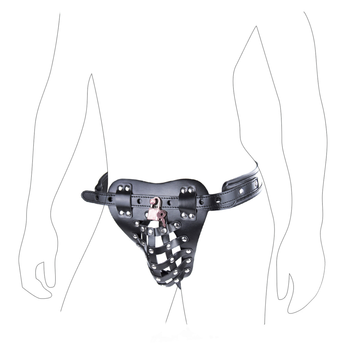 Chastity Cage Panties V3 (Exclude Dildo) 贞操内裤 BDSM V3 1722