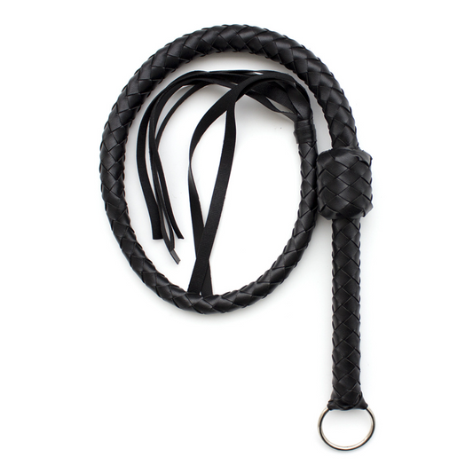 Whip 1.16m PU leather Spanking V2 皮鞭成人情趣 1.16m BDSM V2 1726