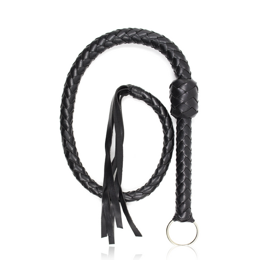 Whip 1.16m PU leather Spanking V2 皮鞭成人情趣 1.16m BDSM V2 1726