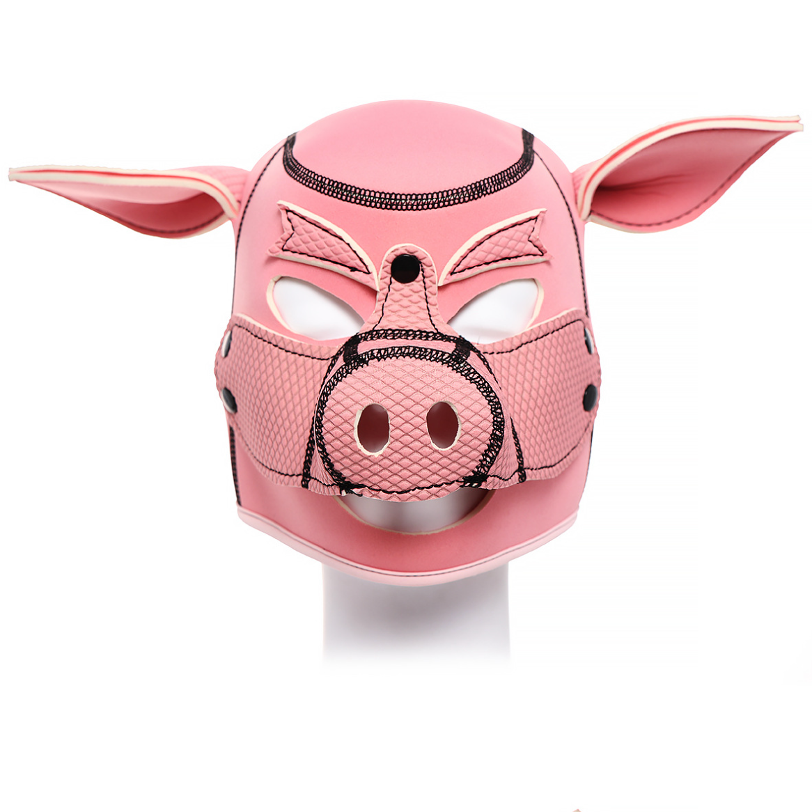 Mr Piggy Face Gear Mask 粉色猪头面具 BDSM 1728