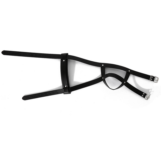 Face Harness PU Leather V8 PU皮革头罩 V8 BDSM 1729