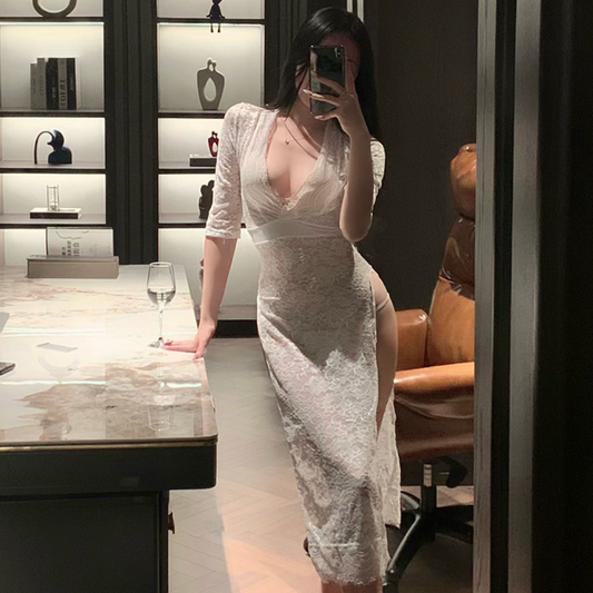 Roxanne Lace Skirt 小姨妈蕾丝紧身裙 1793