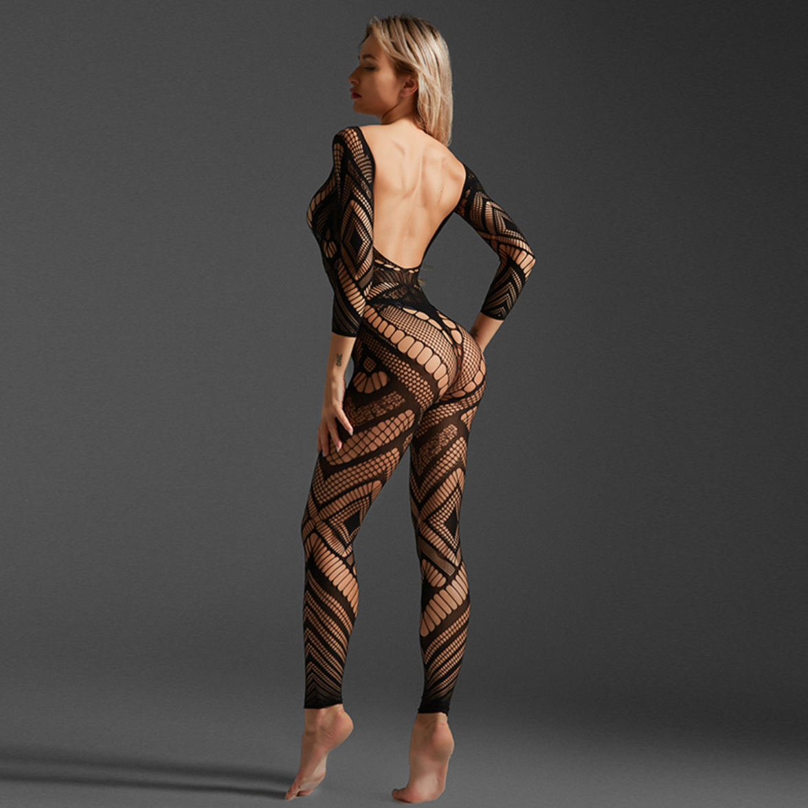 Cindylove Fishnet Bodysuit Body Stocking (Plus Size Suitable)V8 CINDYLOVE 连体网衣 (支持大码) V8 1831