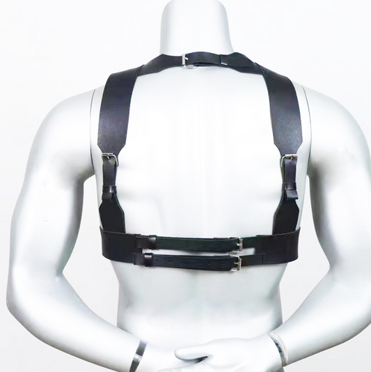 Harness Male Body Suit V5 情趣皮革男奴 V5 BDSM  1852
