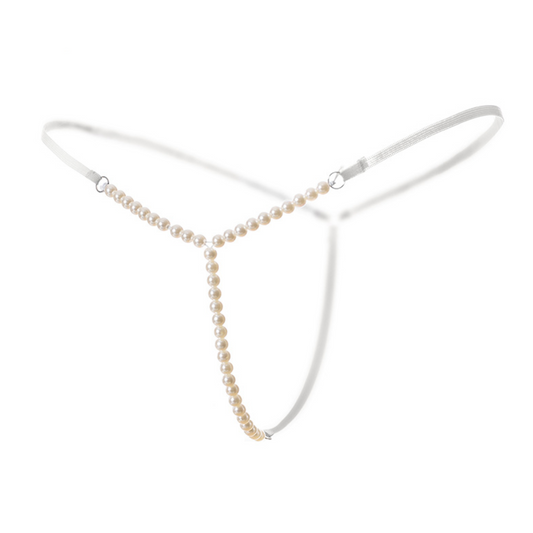 Pearl Lace Panties v4 (Black/White/Pink) 珍珠蕾丝丁字裤v4 1877