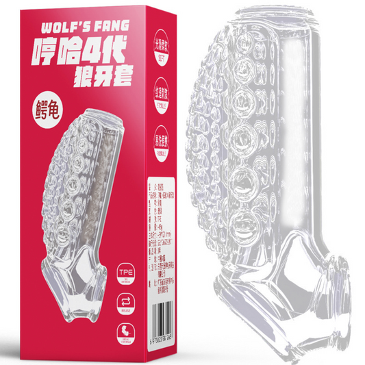 Skin penis extension cock ring V3 男用加长加粗肉色锁精 V3 1901