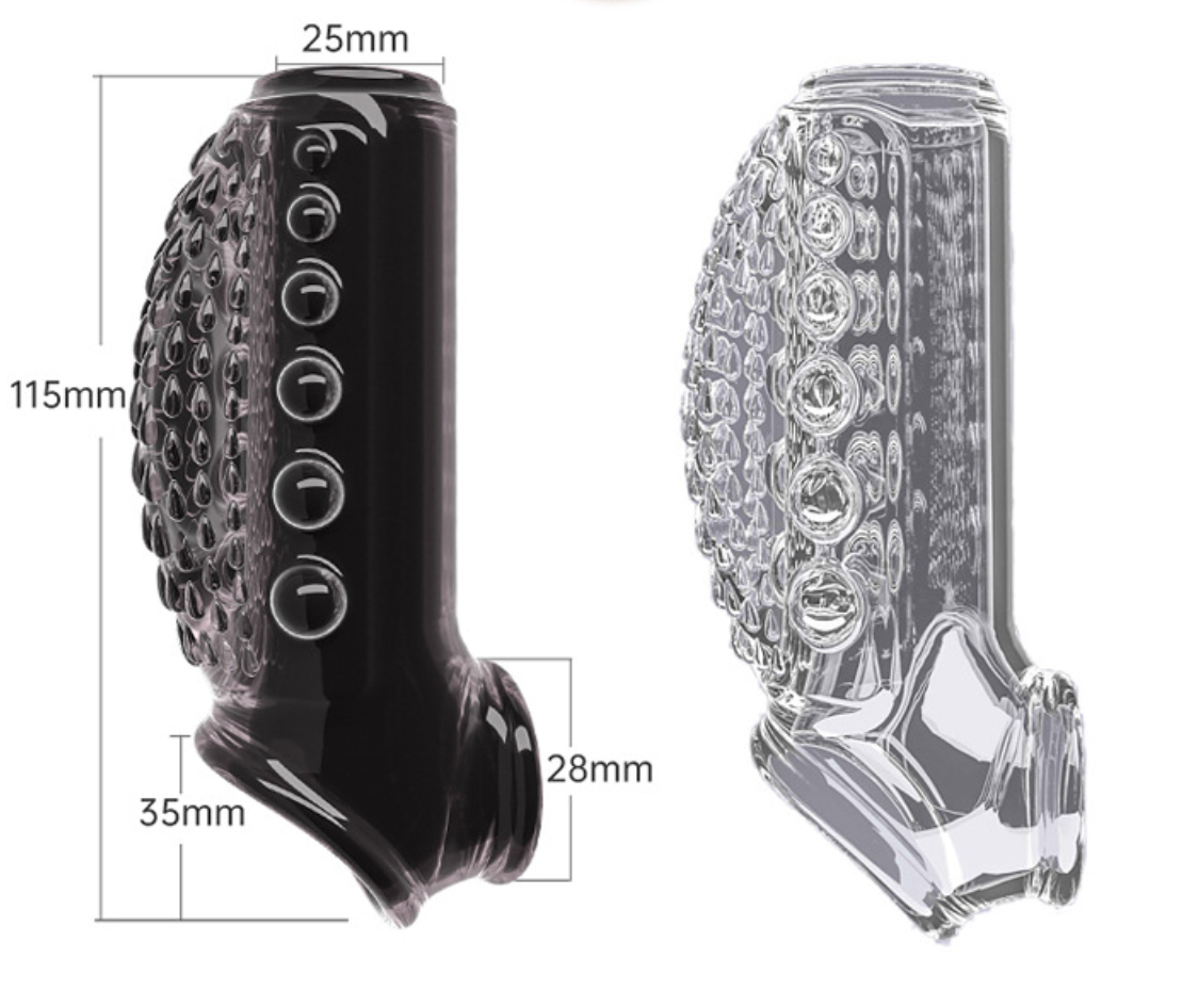 Skin penis extension cock ring V3 男用加长加粗肉色锁精 V3 1901