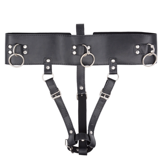 Harness Bondage w Vibrator Holder 束缚捆绑x按摩棒固定 BDSM  1914