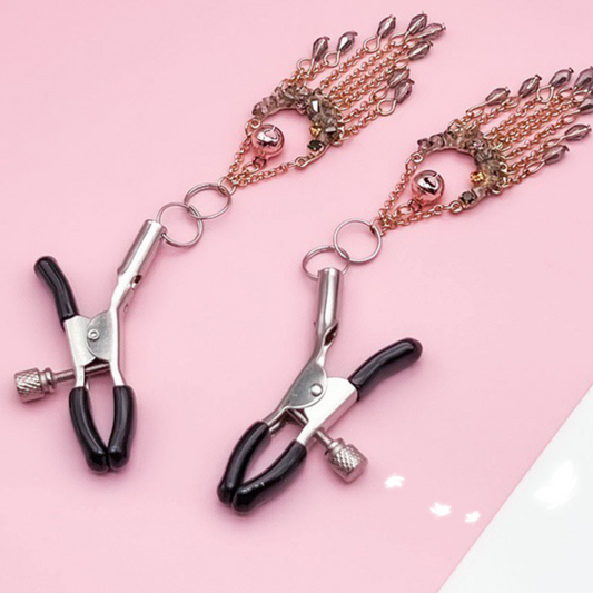 Nipple Clamp V6  阴部乳夹 V6 BDSM 1922