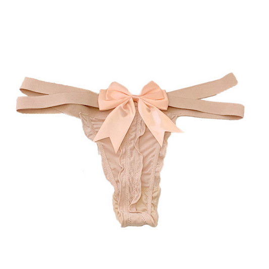 Ava Ribbon Lace Panties v4 爱哇蕾丝丁字裤v4 1931