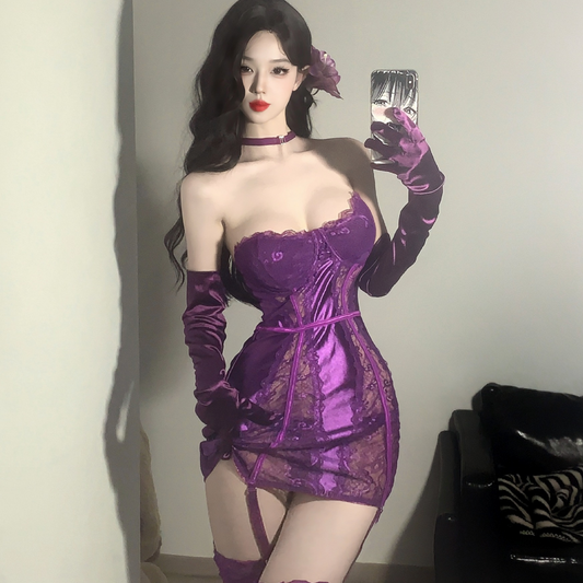 Seduction of Purple Dress Skirt 紫罗兰之魅制服裙子 1943