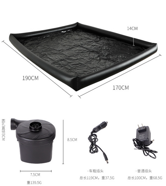 Inflatable Bed Mattress (Bed+Pump) 充气床垫 (床垫+充气泵) 1964