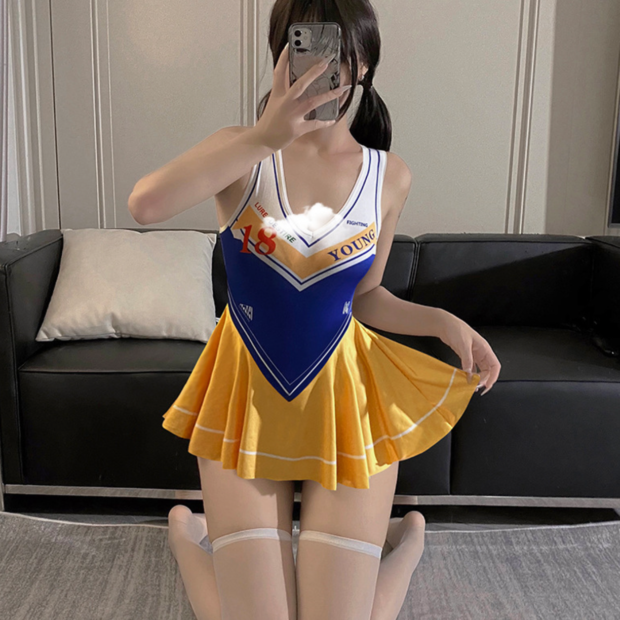 Sporty Cheerleader Uniform 运动拉拉队制服 1952
