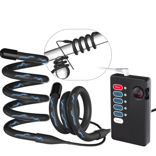 Penis Teaser SM 阴茎缠绕电击酥麻 BDSM 1962