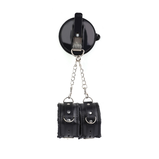 Hand Cuff Bondage w Suction 吸盘手铐 BDSM 1969