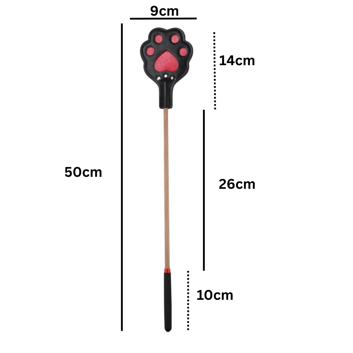 Cat Paw Spanking Whip 猫爪皮鞭拍子 BDSM 2029