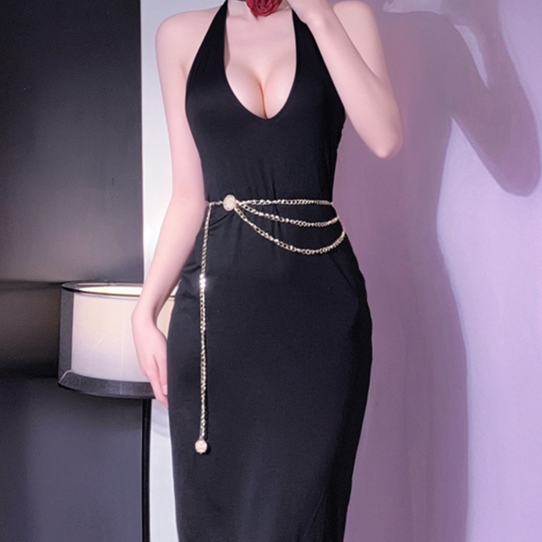 Tango Skirt Costume 探戈露臀连衣裙 2037